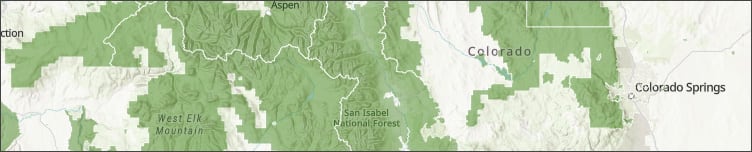 Park and forest boundaries Park and forest boundaries