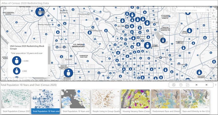 Atlas of Census 2020 Redistricting Data