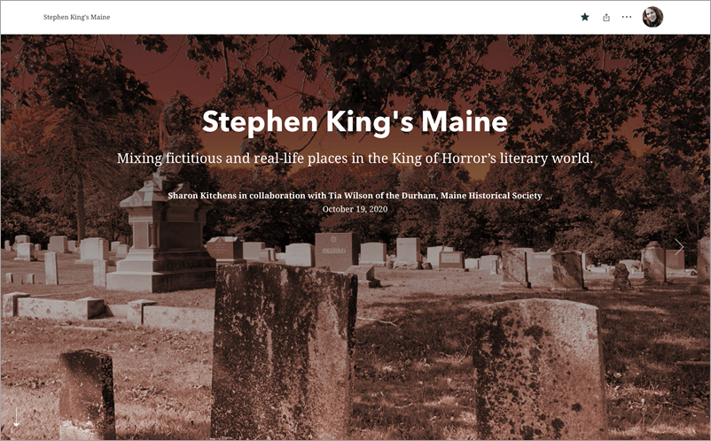 Stephen King's Maine story