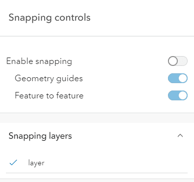 snapping controls