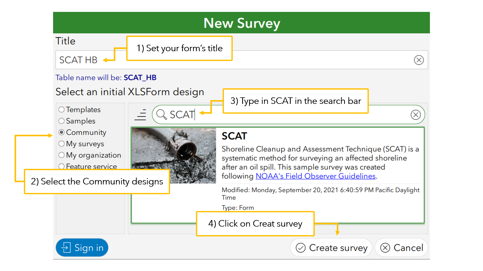 Image showig how to trigge the SCAT template in Connect