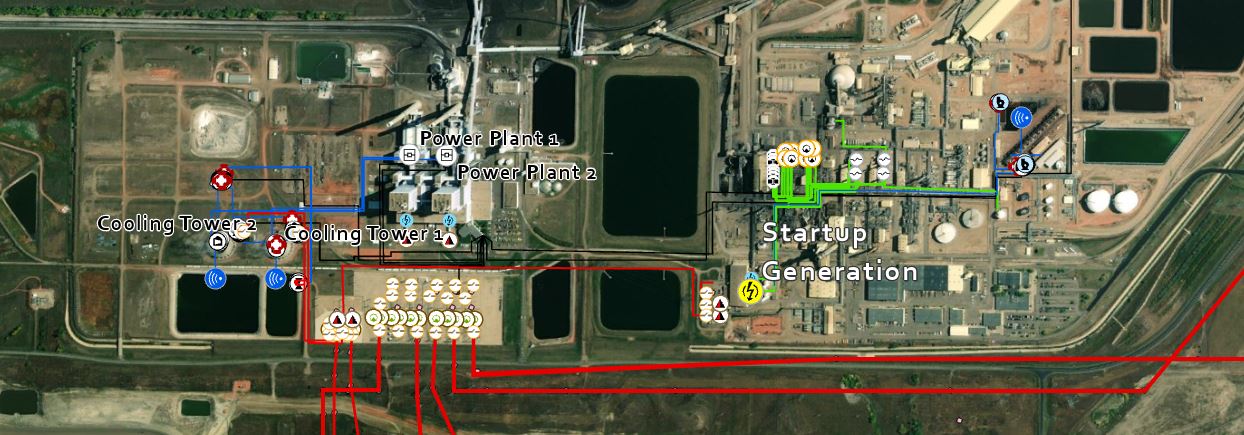 Basin Electric simulated generation plant Basin Electric simulated generation plant