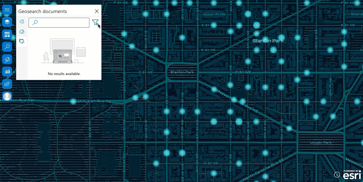 Geosearch in ArcGIS for SharePoint