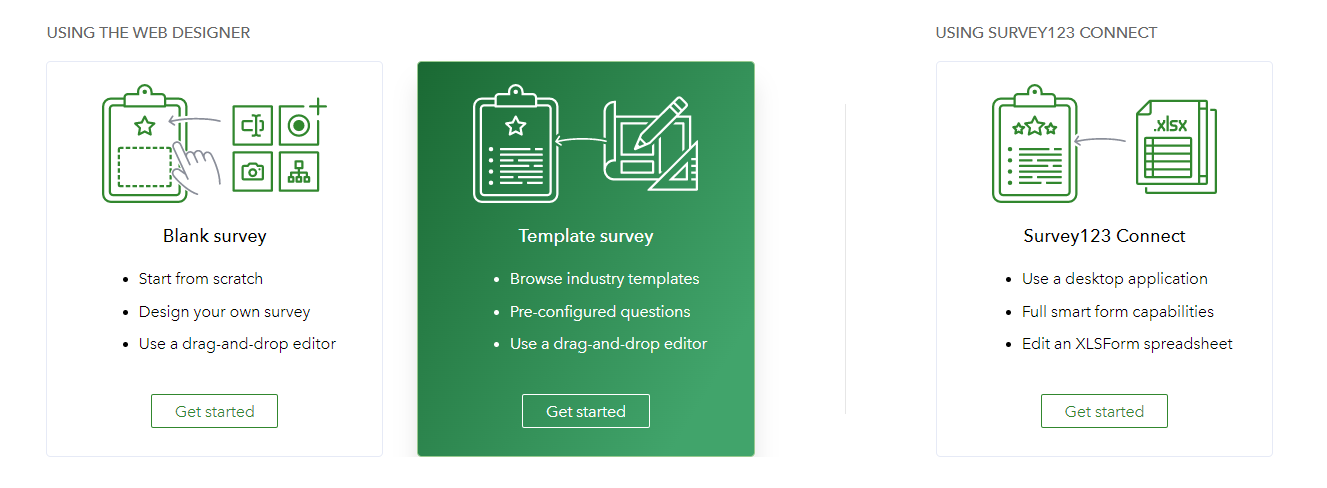 new template option shown new template option shown