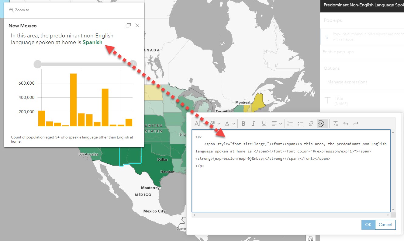 presentation for map viewer classic