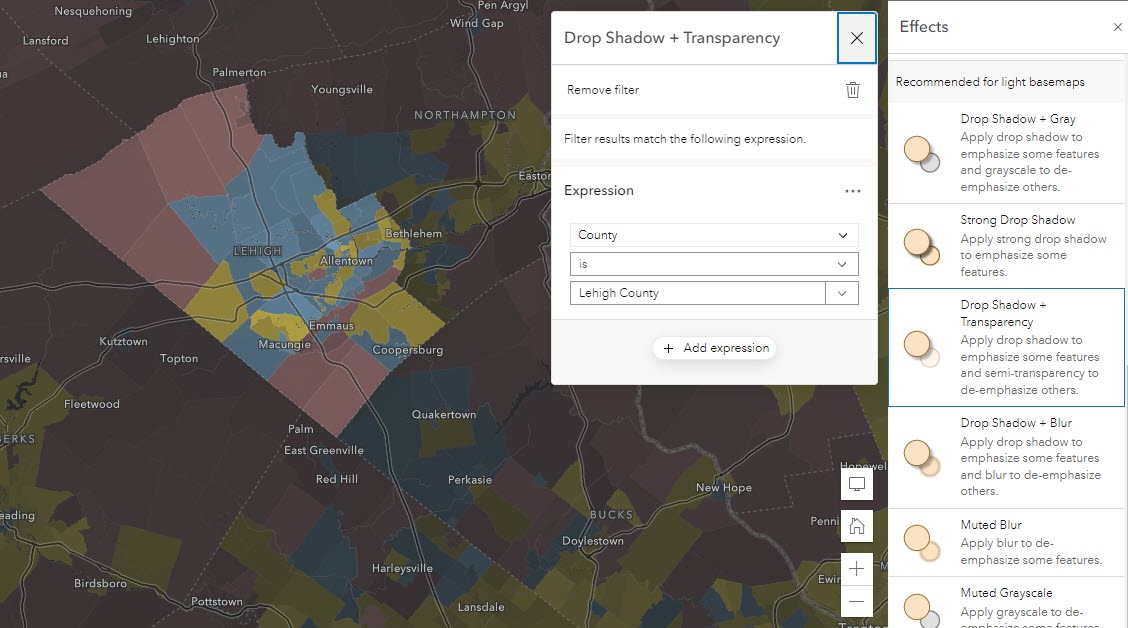 presentation for map viewer classic