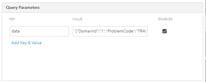 Send Web Request Query Parameters