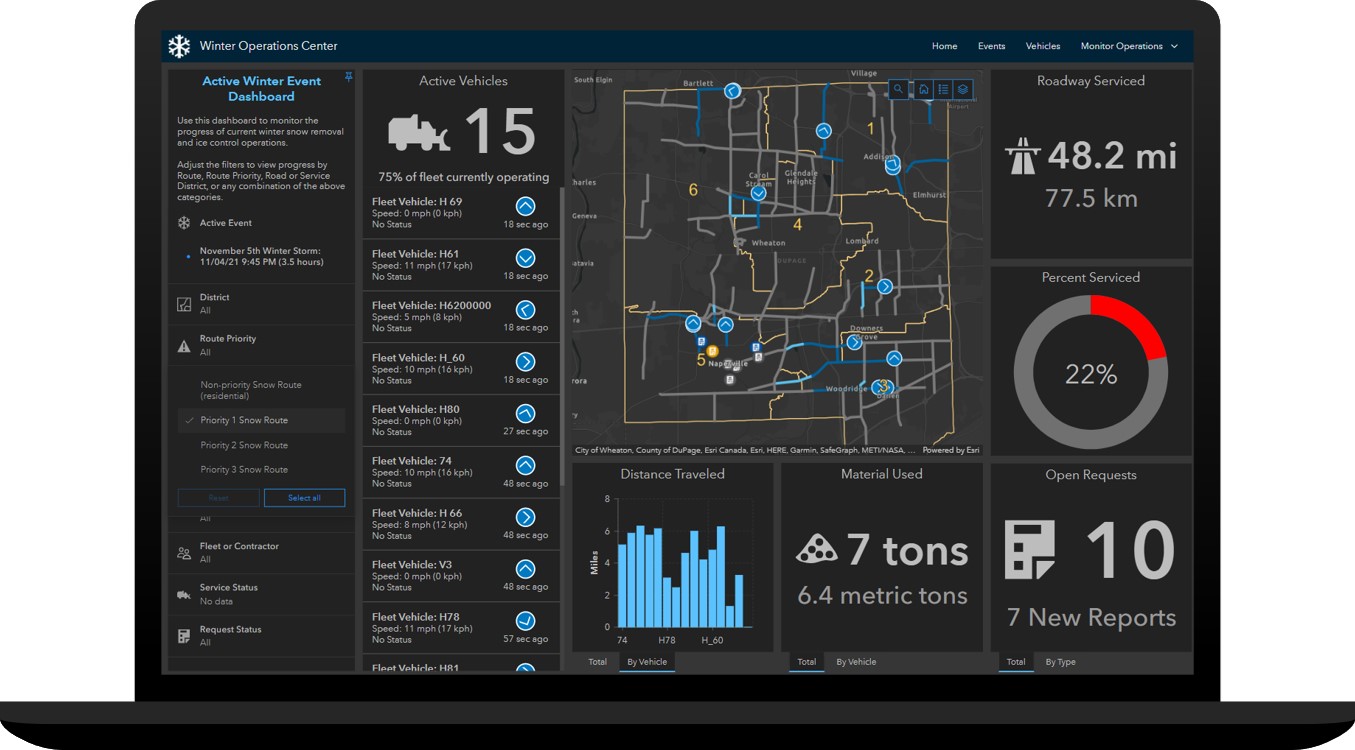 Image of Active Event Dashboard