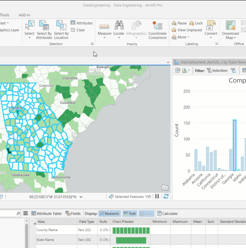 Use dialog box launchers in ArcGIS Pro to directly access relevant options. Use dialog box launchers in ArcGIS Pro to directly access relevant options.