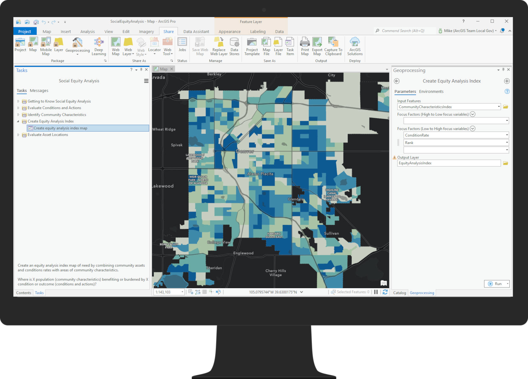 Equity Analysis Index Equity Analysis Index