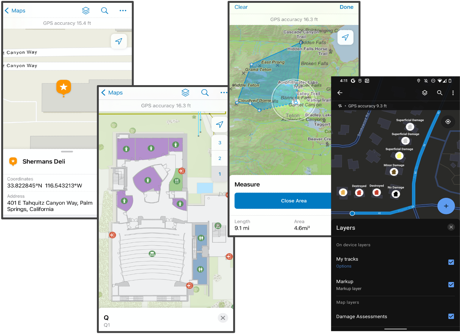 The Q4 update includes new mapping capabilities