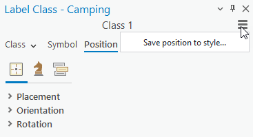 Save Position Save Position