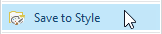 Style context menu Style context menu