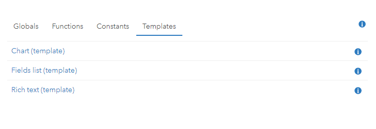 arcade content element templates