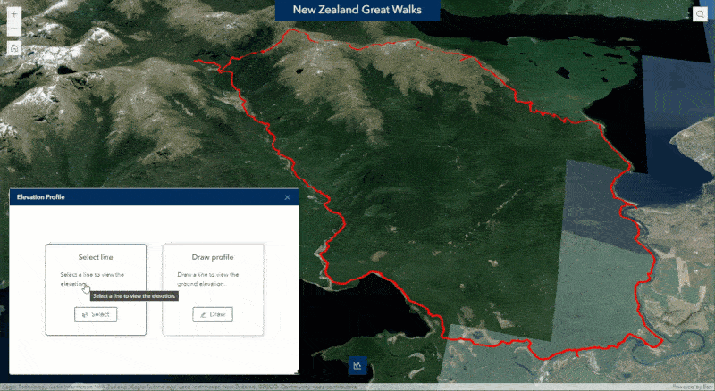 Select line segments in ArcGIS Experience Builder to help build GIS experiences much more efficiently