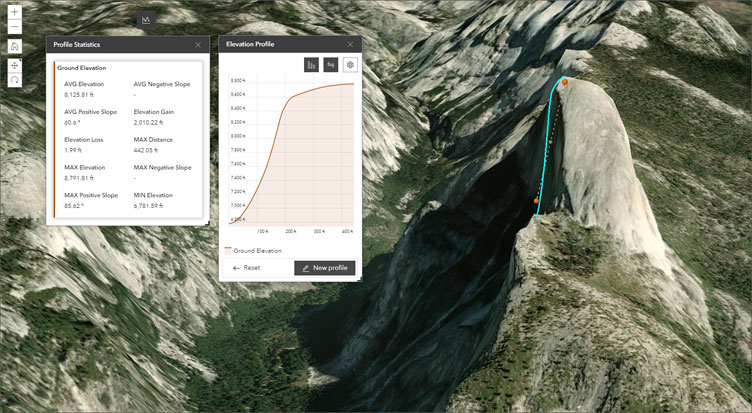 Experience Builder Elevation Profile