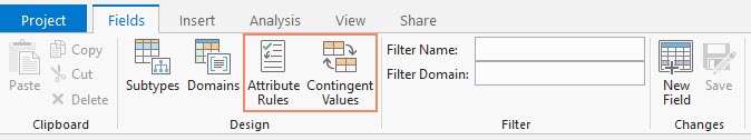 Image showing how to navigate to the new views from other design views.