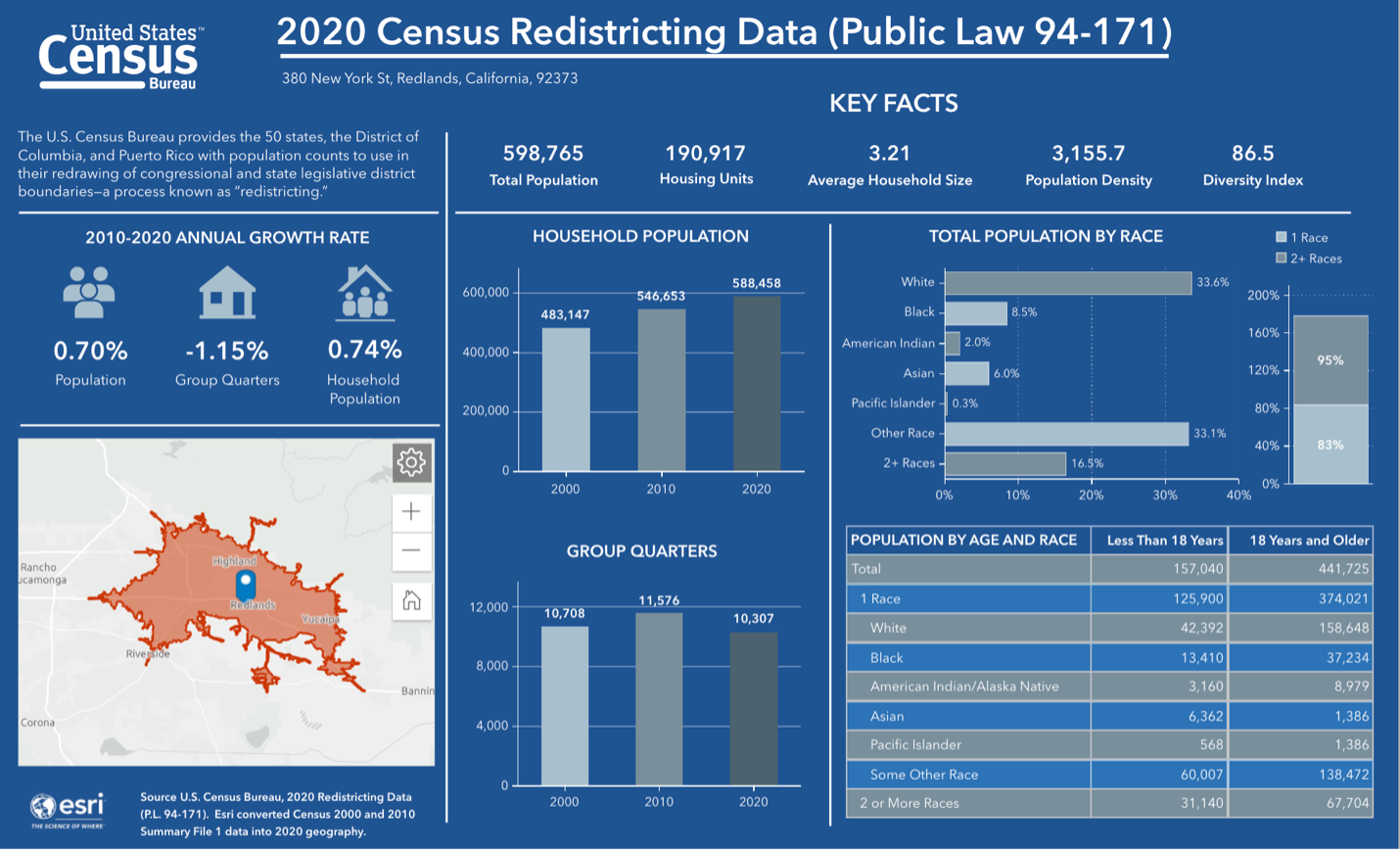 New infographic template for PL94 data