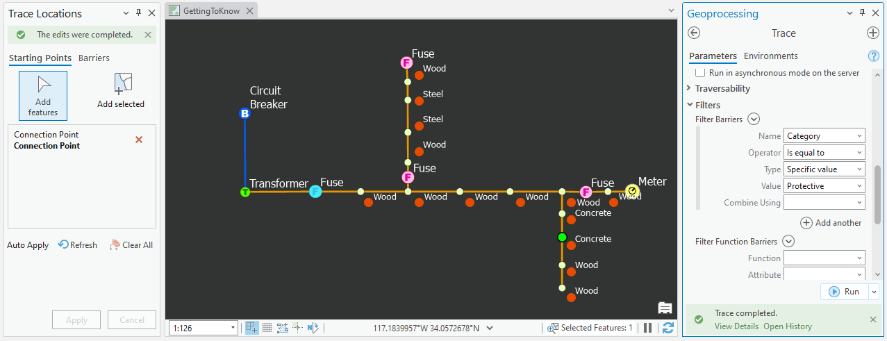 Network Features with Isolation Trace using Filter Barrier