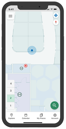 esri's new indoor positioning system arcgis ips indoor blue dot on map