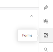 toolbar showing the forms button toolbar showing the forms button