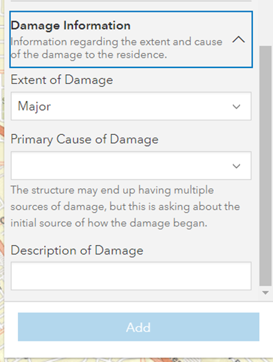 image showing contextual form options image showing contextual form options
