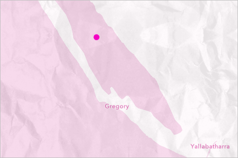 Pink map detail