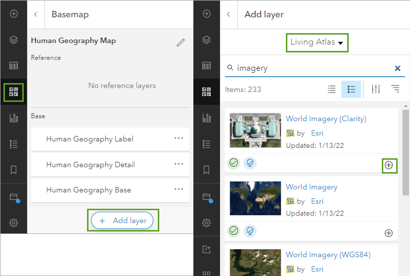 World Imagery (Clarity) layer