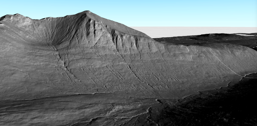 3D surface with hillshade renderer over Goatfell, Arran, created using ArcGIS Runtime API for Java geospatial code 3D surface with hillshade renderer over Goatfell, Arran, created using ArcGIS Runtime API for Java geospatial code