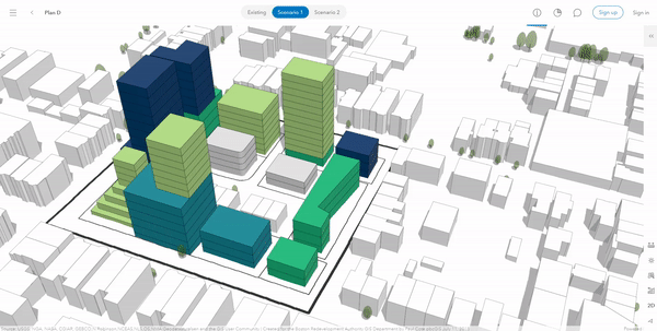 The new viewing experience for plans and projects in ArcGIS Urban