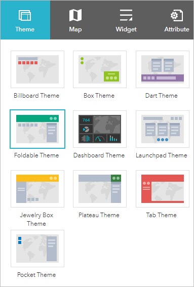Theme tab Theme tab