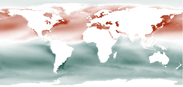 Map of the second component. Map of the second component.