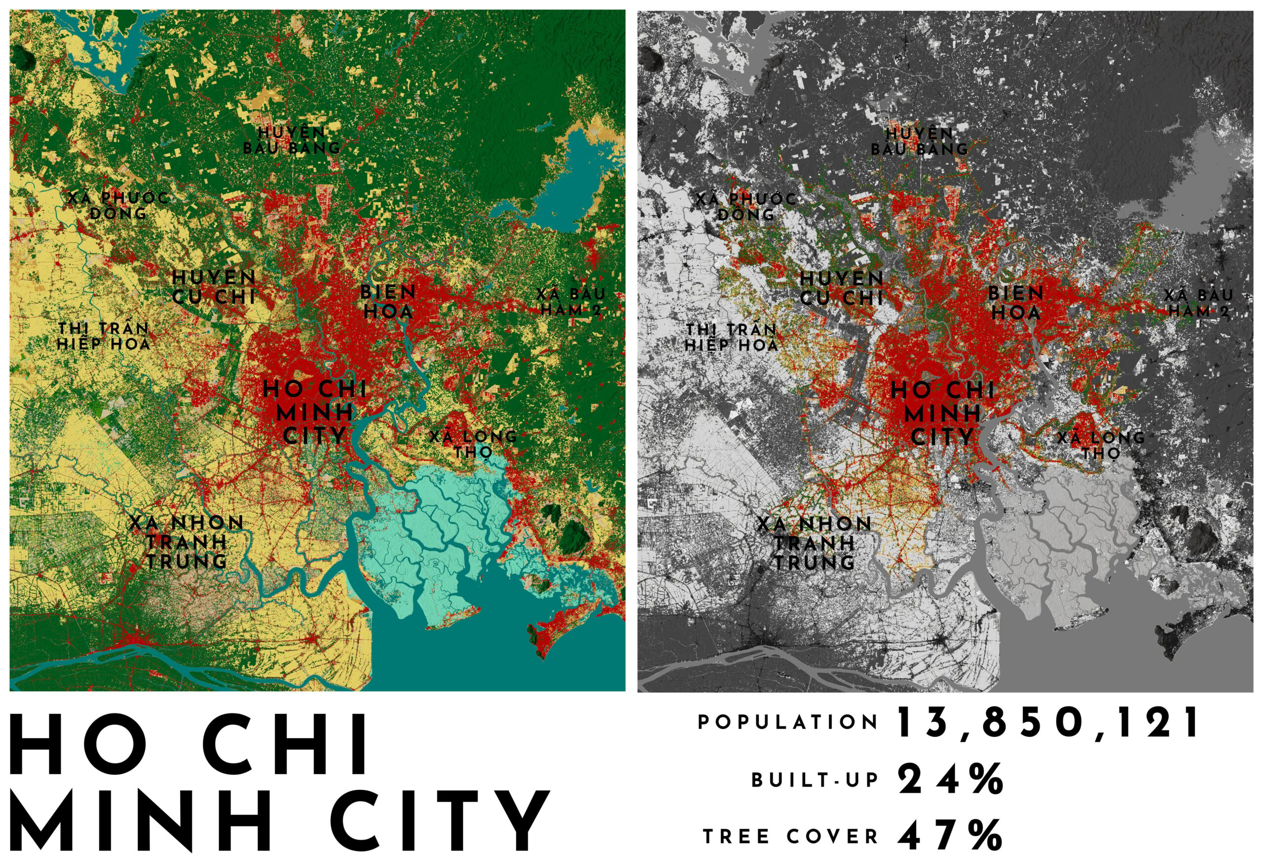 NYC, Tokyo, Delhi: These maps chart the growth in area and population of 20 megacities