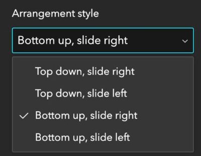 Floor filter arrangement options