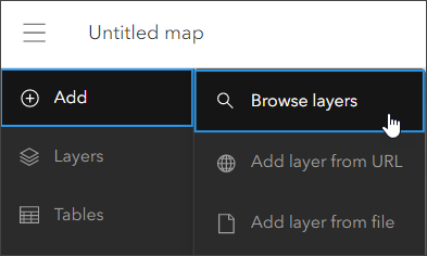 Browse layers