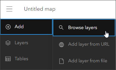 Browse layers Browse layers