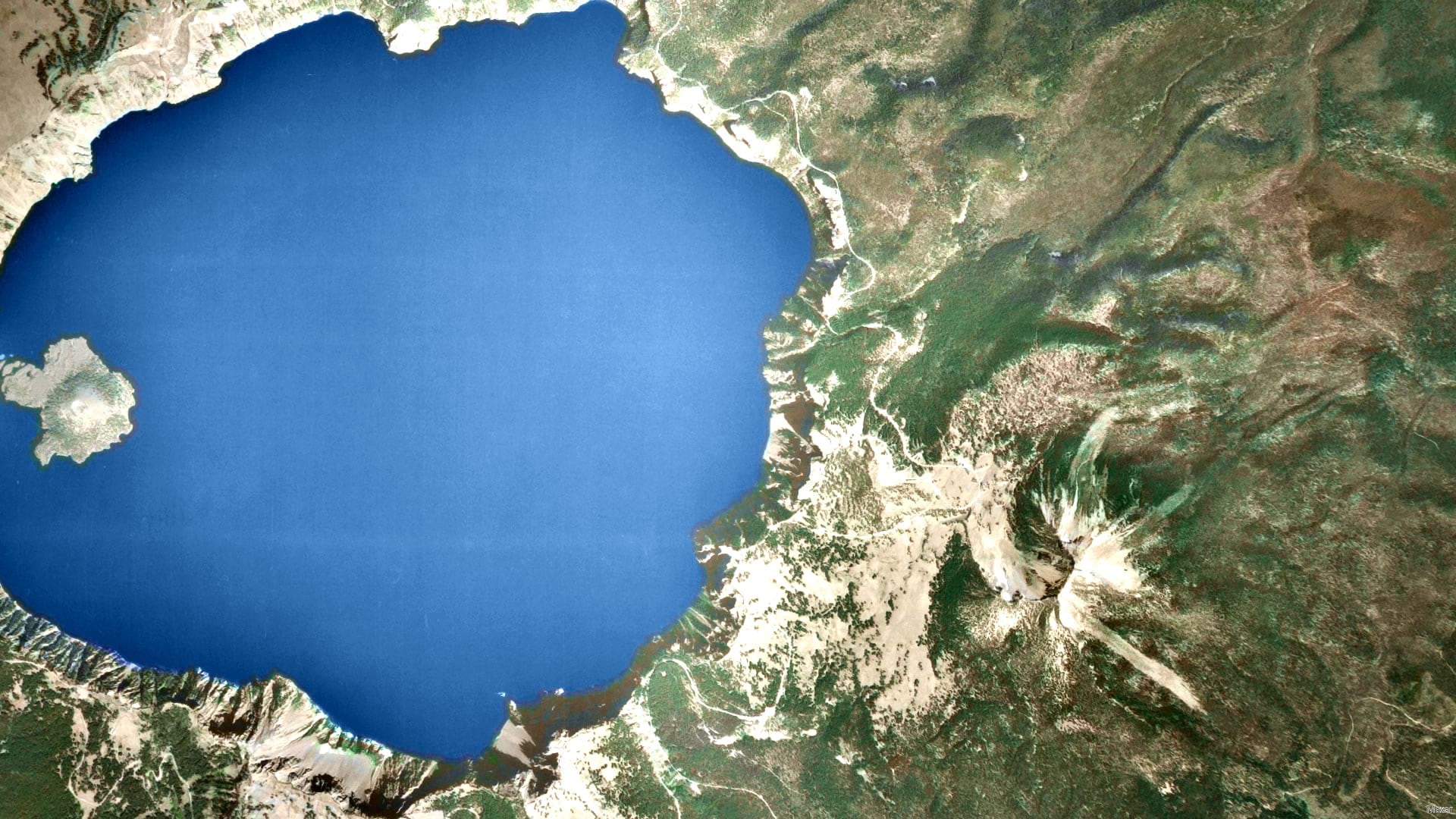 Colorized USGS airphoto from 1975 Colorized USGS airphoto from 1975