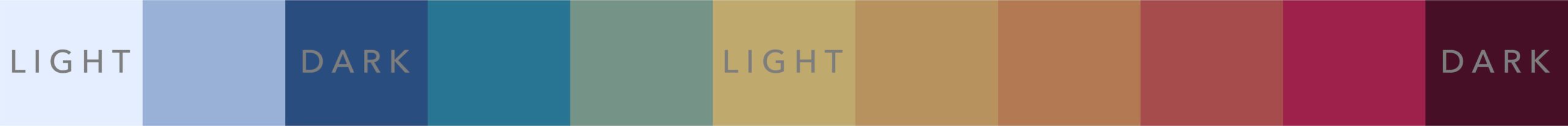 Colors moving from light to dark and back again help to stretch more meaning into the 38 classes Colors moving from light to dark and back again help to stretch more meaning into the 38 classes