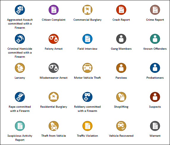 New crime symbols added to the Local Government symbol set