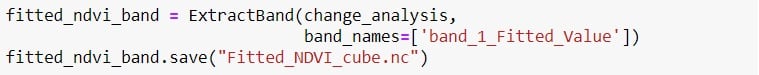 code snippet for converting to netCDF