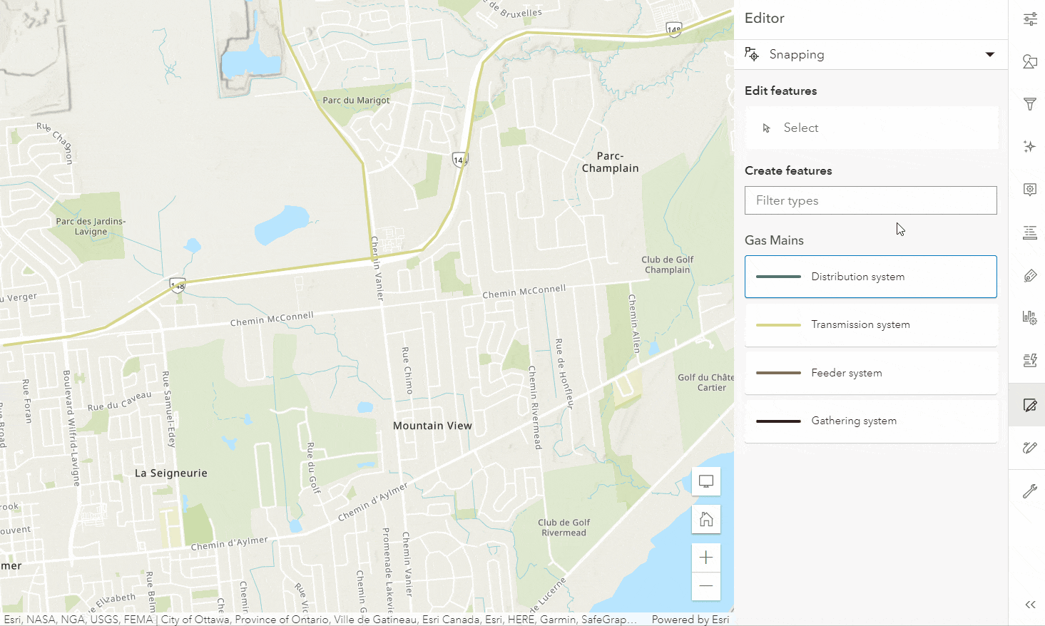 editing in map viewer