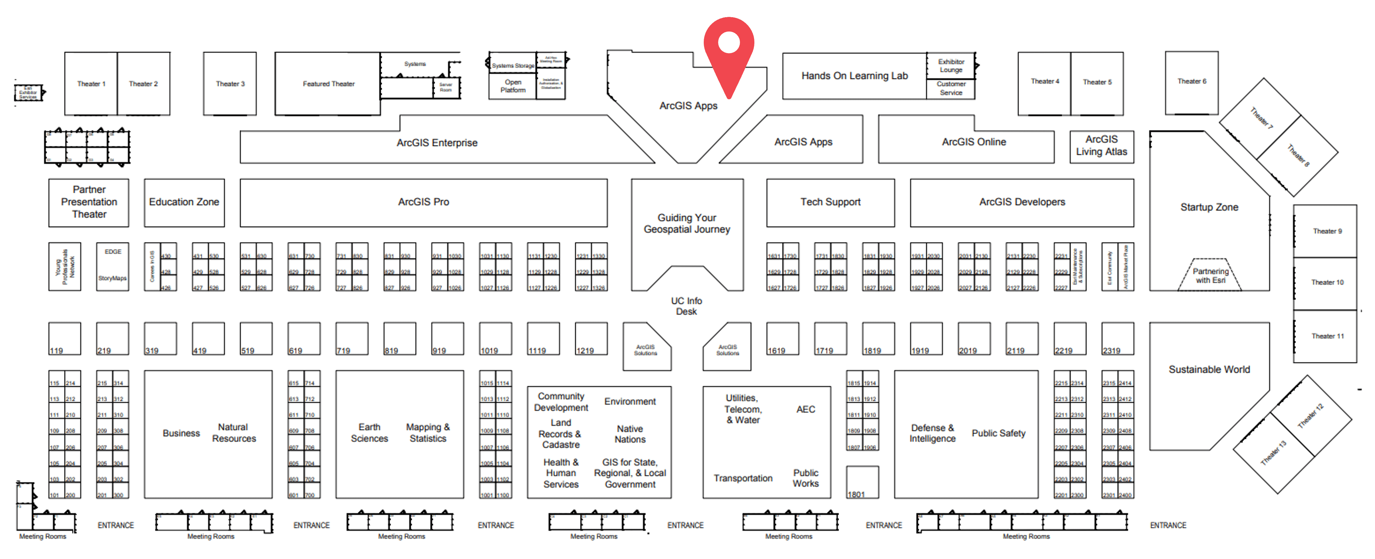 indoor gis at 2022 uc showcase map