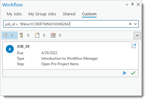 Open Pro Project Items Step in ArcGIS Pro Open Pro Project Items Step in ArcGIS Pro