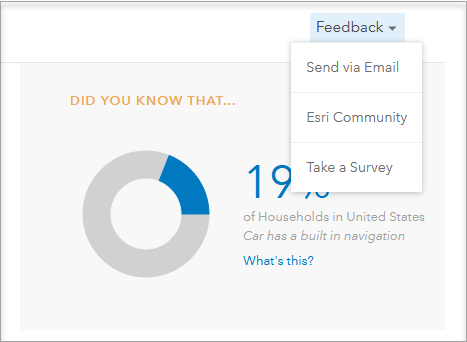 Use the Feedback tool on the Business Analyst Home page to share your ideas and thoughts. Use the Feedback tool on the Business Analyst Home page to share your ideas and thoughts.