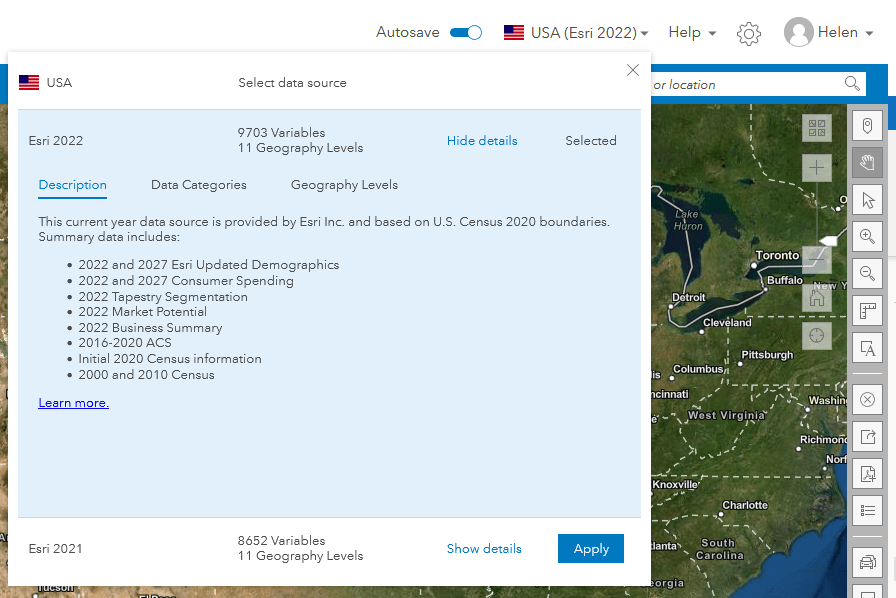 Discover more details about the 2022 and 2021 USA demographic data.