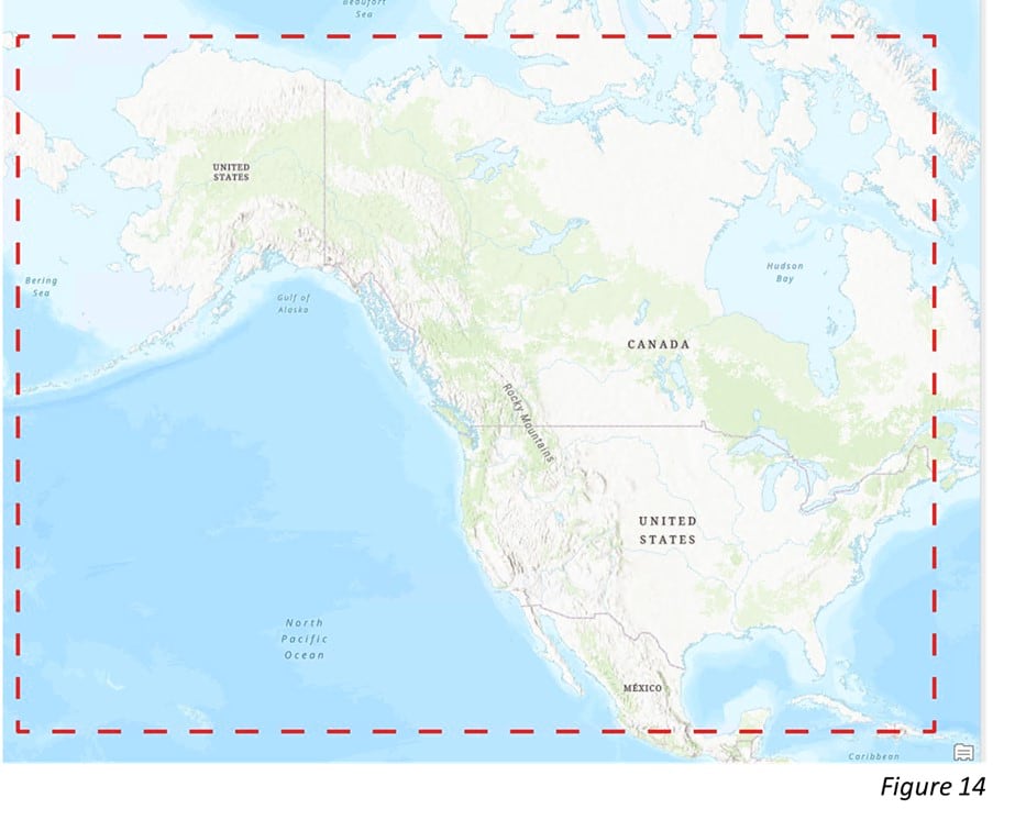 output spatial extent