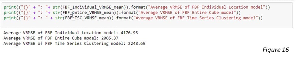 compare the results from 3 model scales