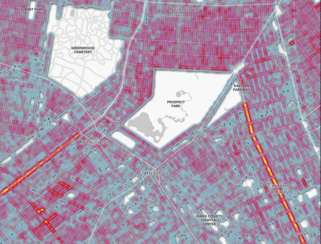 NYC Tree Heat Map