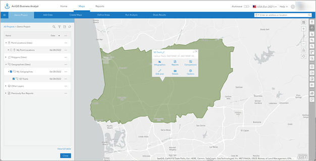 Census tracts in San Diego