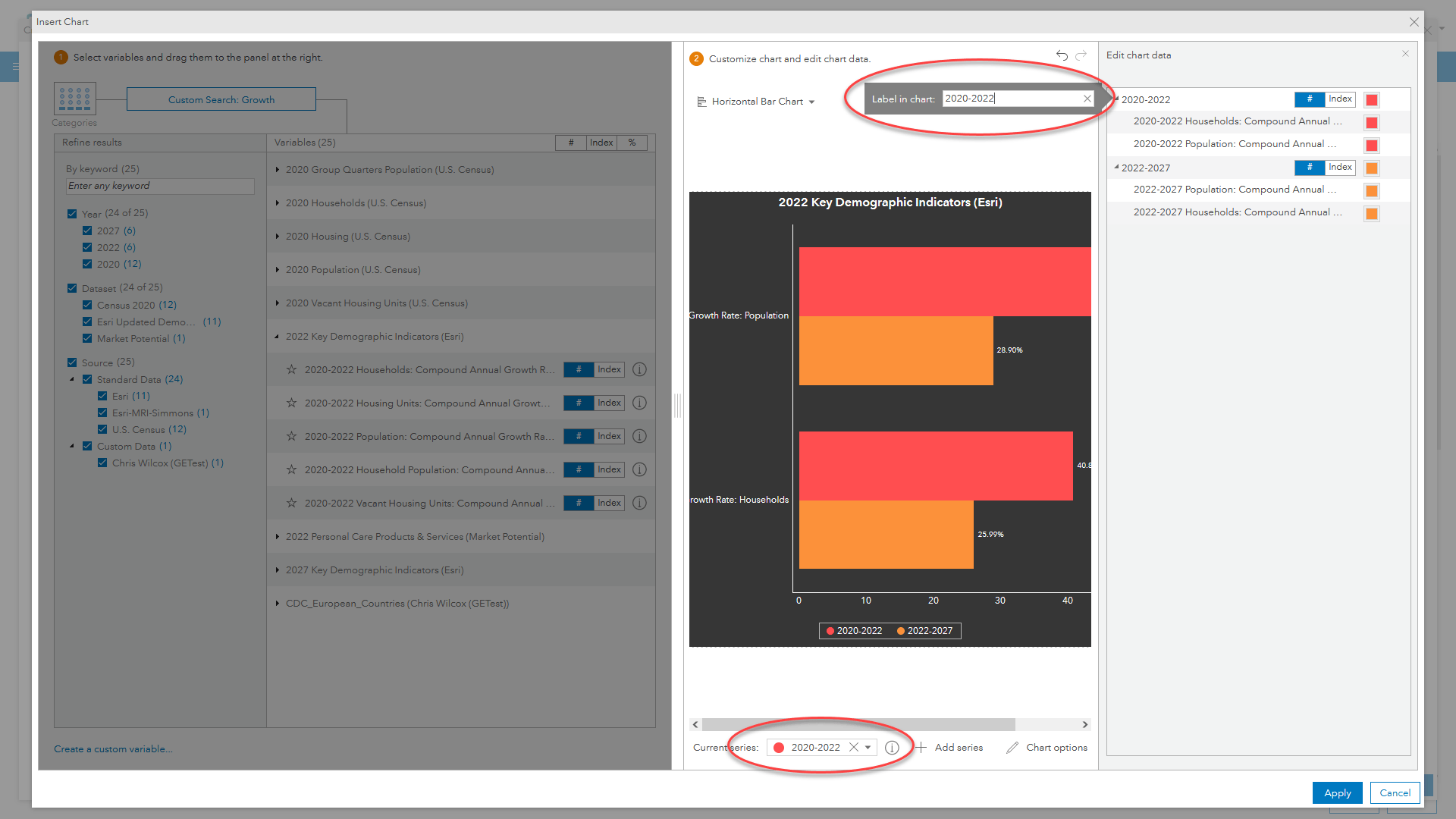 Replacement variables now provide insight into past changes and future trends.